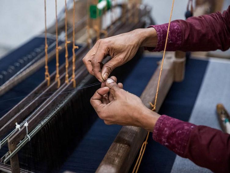 Handgewobene Teppiche aus Bangladesch
