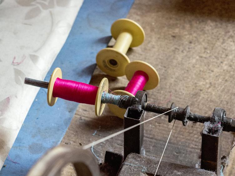 Handgewoben in Kathmandu