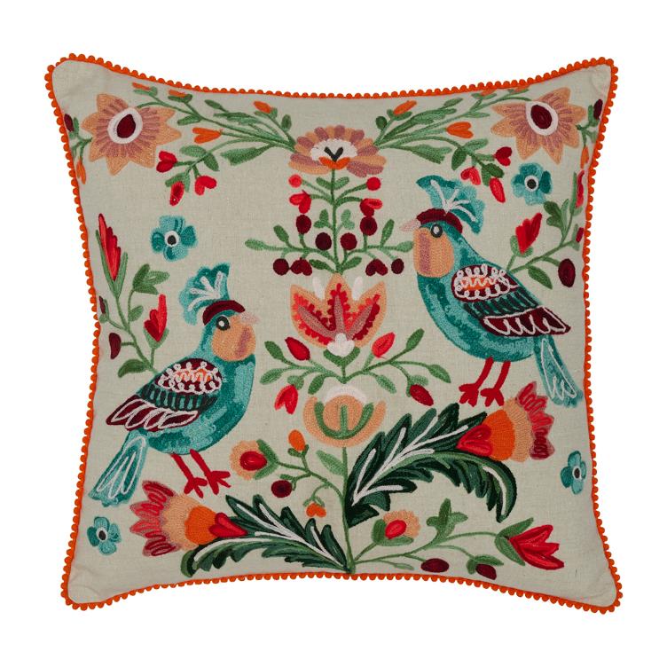 Kissen Folklore Bird