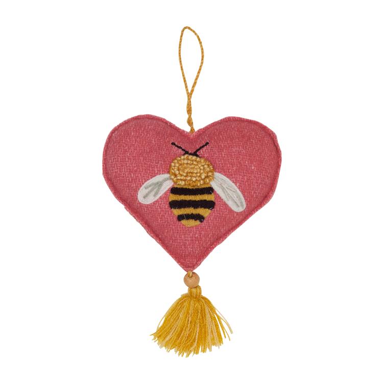 Hänger Heart Bee