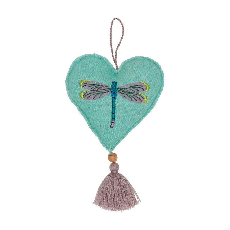 Hänger Heart Dragonfly