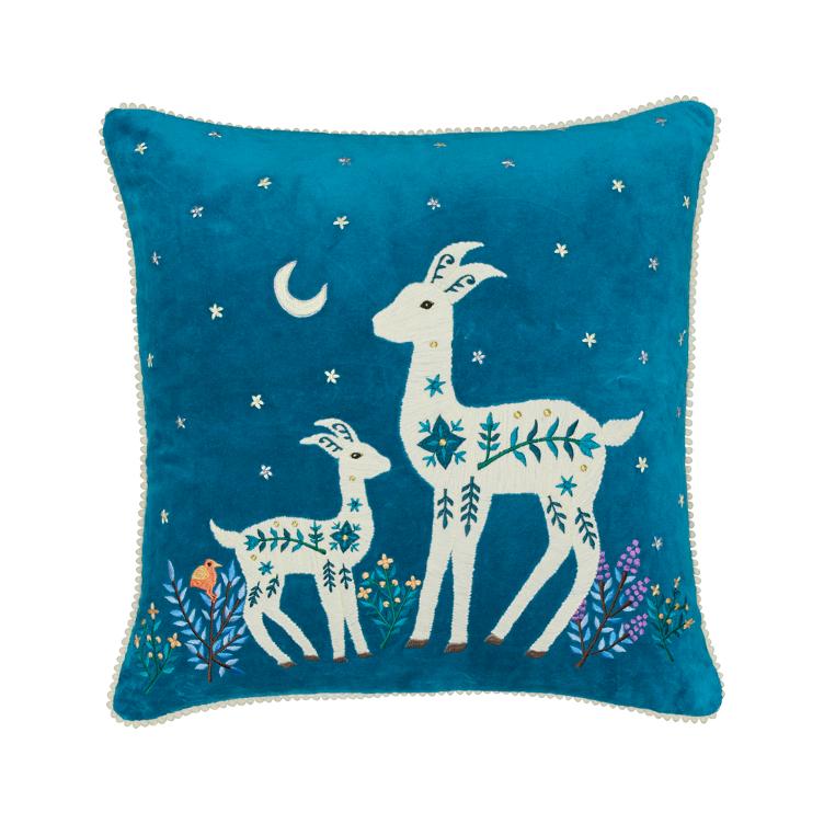 Kissen White Deer