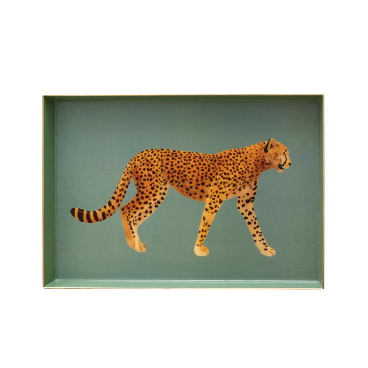 Tablett Leopard