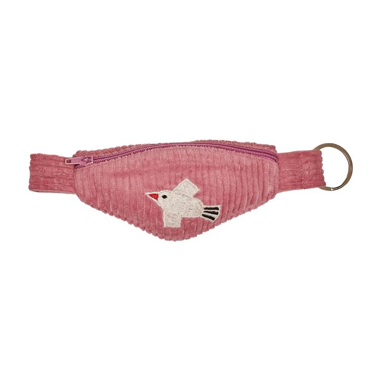 Key Ring Pouch White Dove