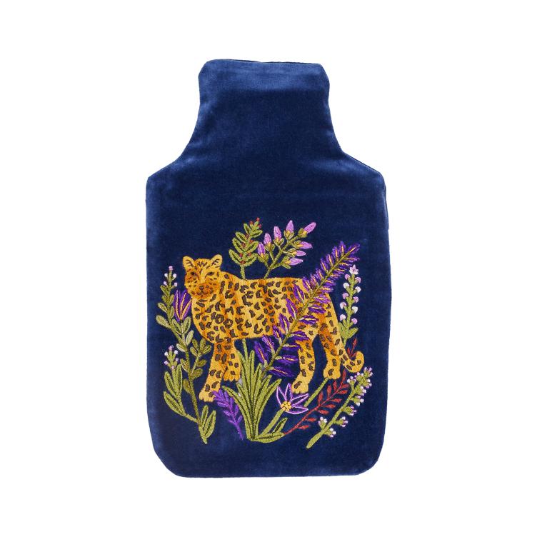 Wärmeflasche Flower Leopard