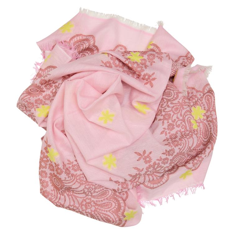 Schal Jacquard Flowers