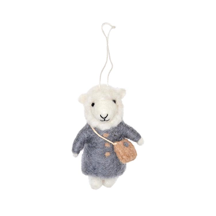 Filz Hänger Lady Sheep