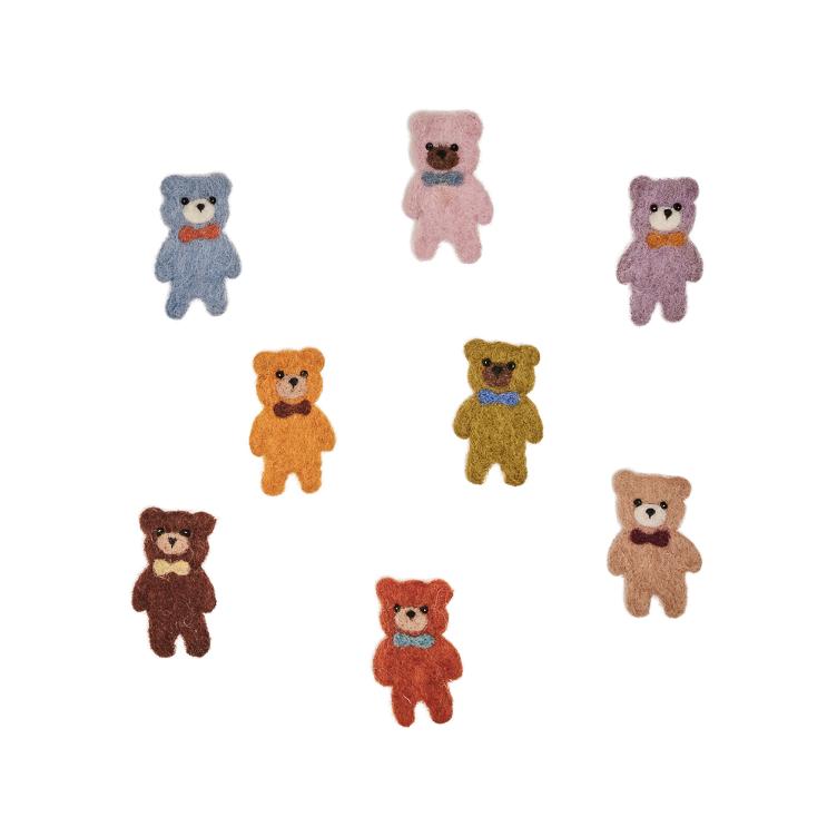Filz Brosche Teddy