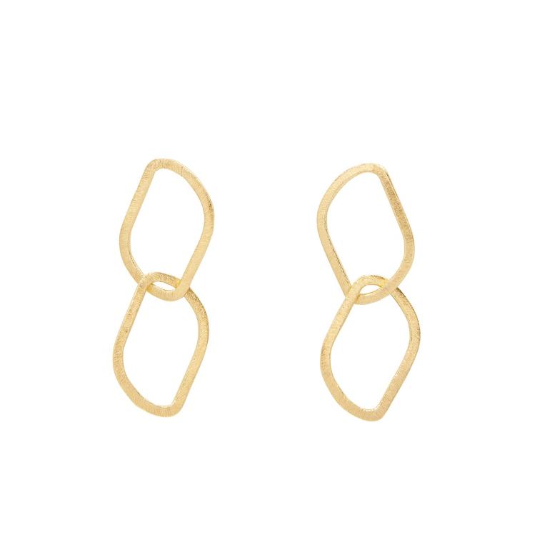 Ohrstecker Double Hoop