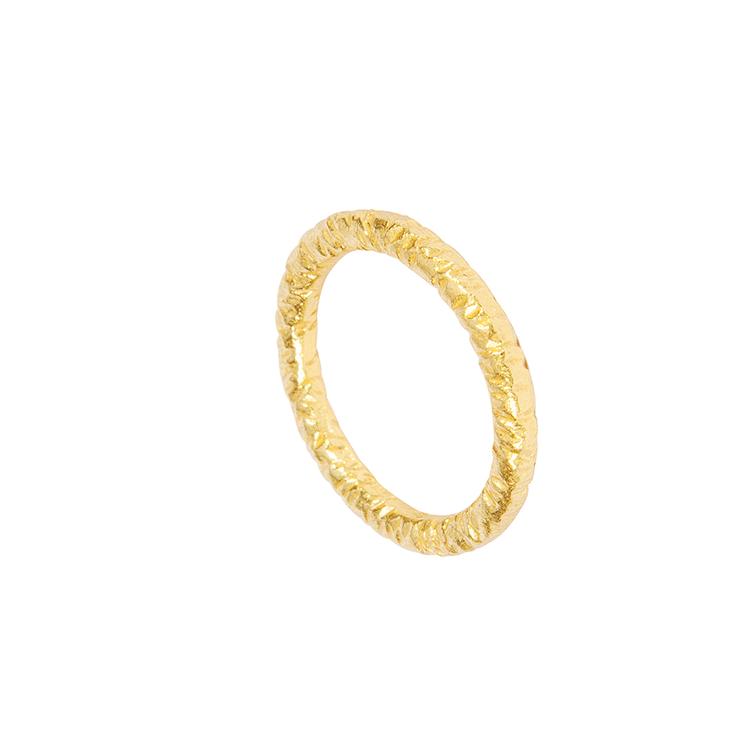 Fingerring Hammered