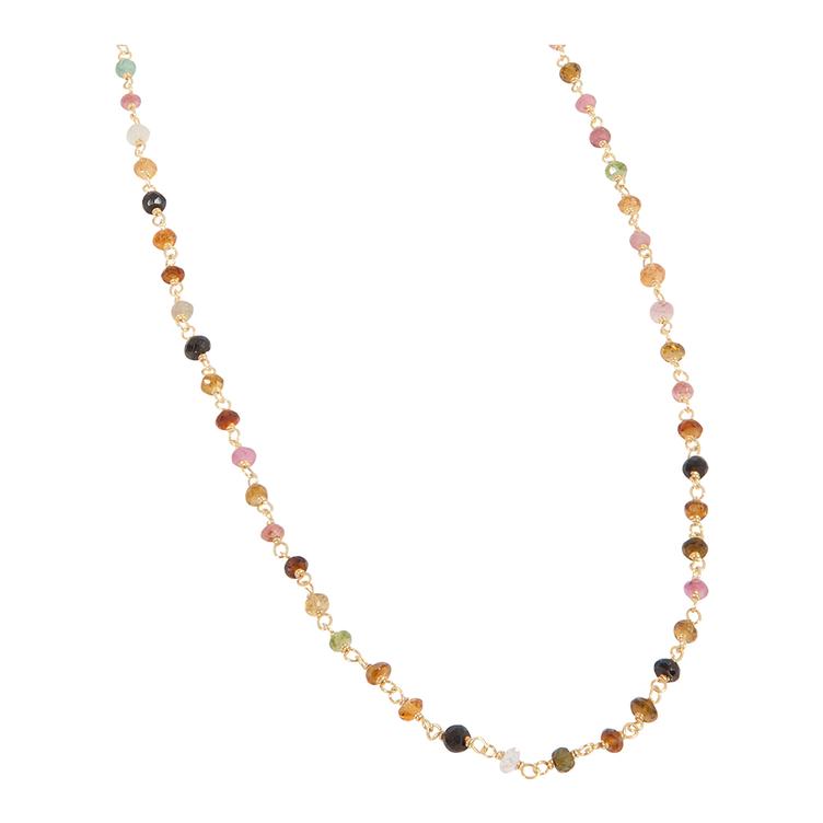 Halskette Multi Tourmaline