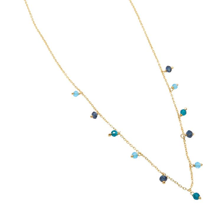 Halskette Crystal Tassle