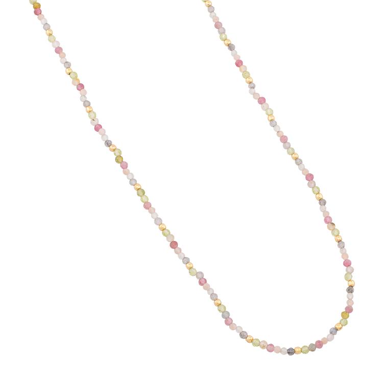 Halskette Mini Stone Pastel Tourmaline