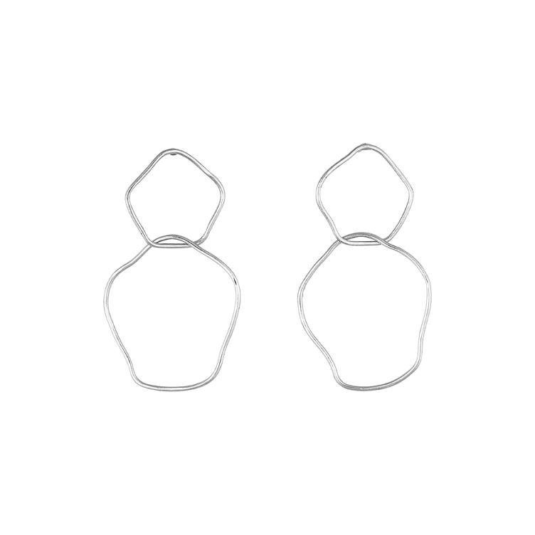 Ohrstecker Abstract Circles