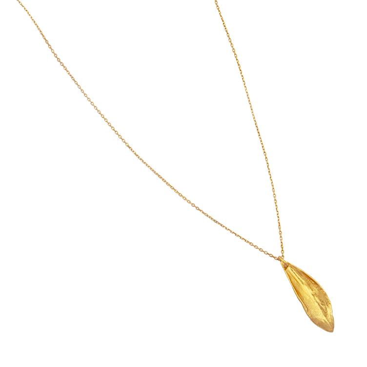 Halskette Olive Leaf