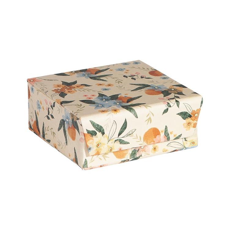 Schmuckbox quadratisch Citrus