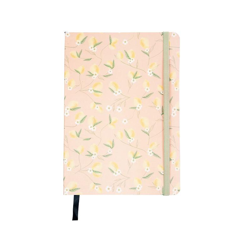 Notizbuch gross Lemon