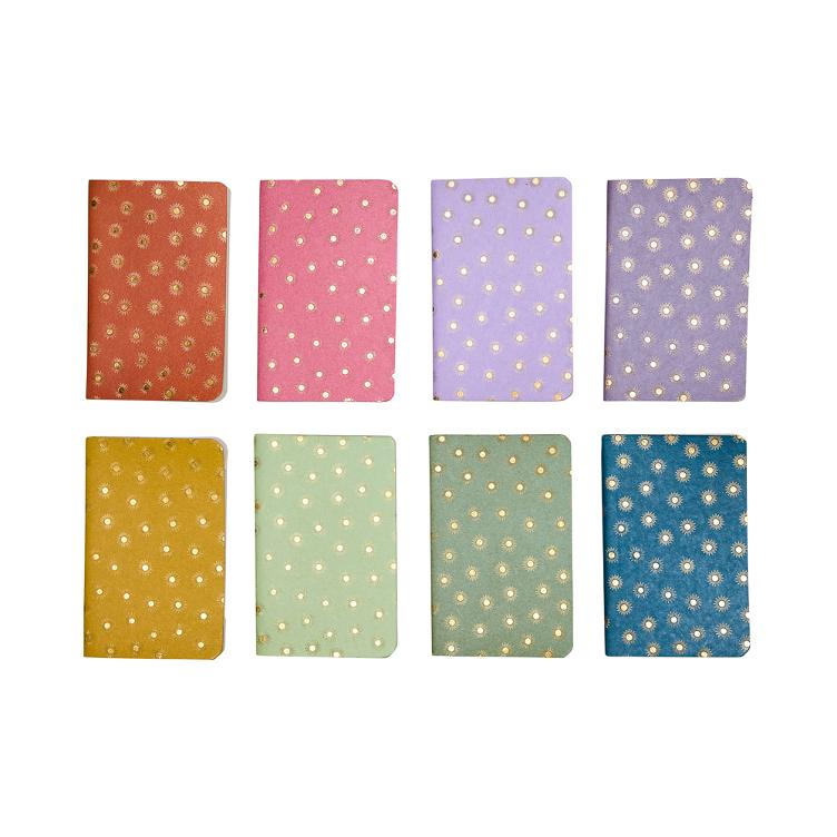 Notizbuch Sunrays, 8er Set