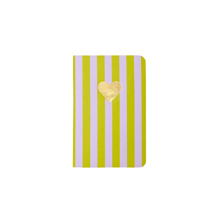 Notizbuch Stripes Heart