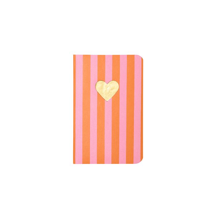 Notizbuch Stripes Heart