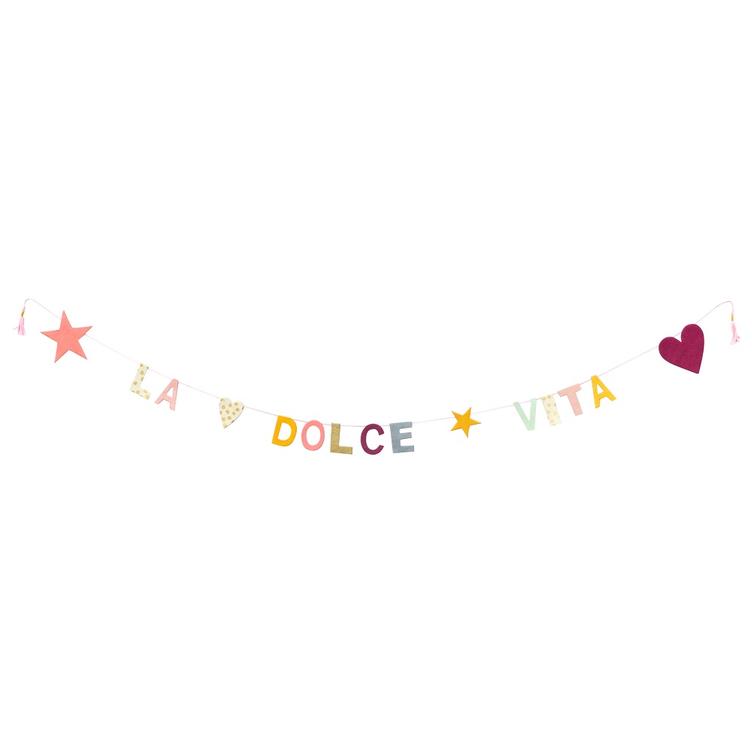 Papiergirlande La Dolce Vita