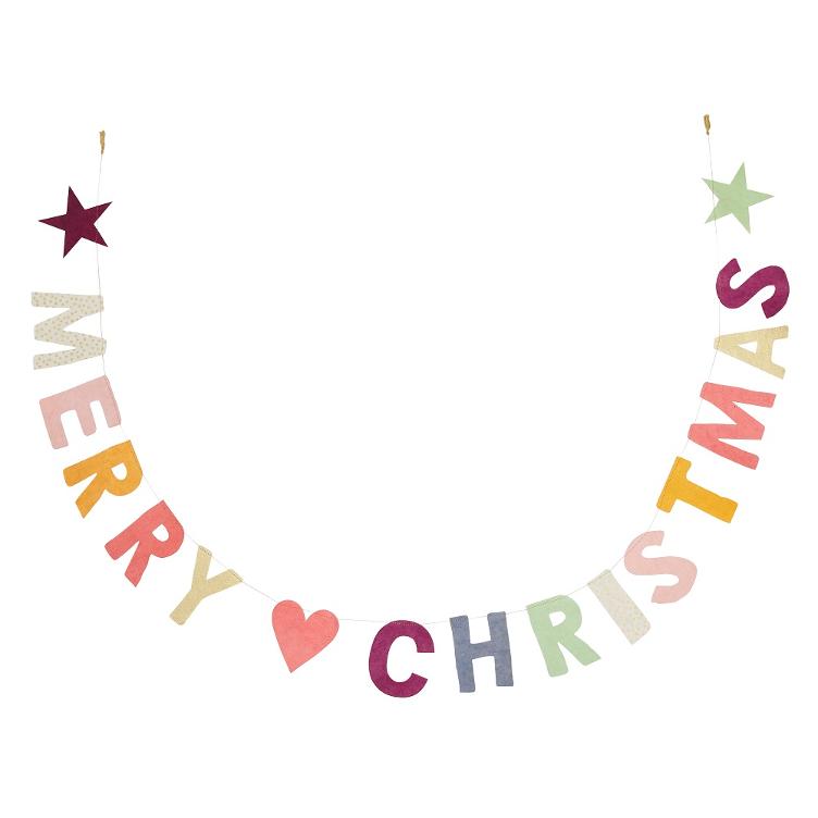 Papiergirlande XL Merry Christmas
