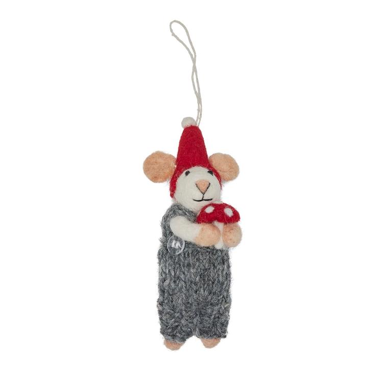 Filz Hänger Mushroom Mouse