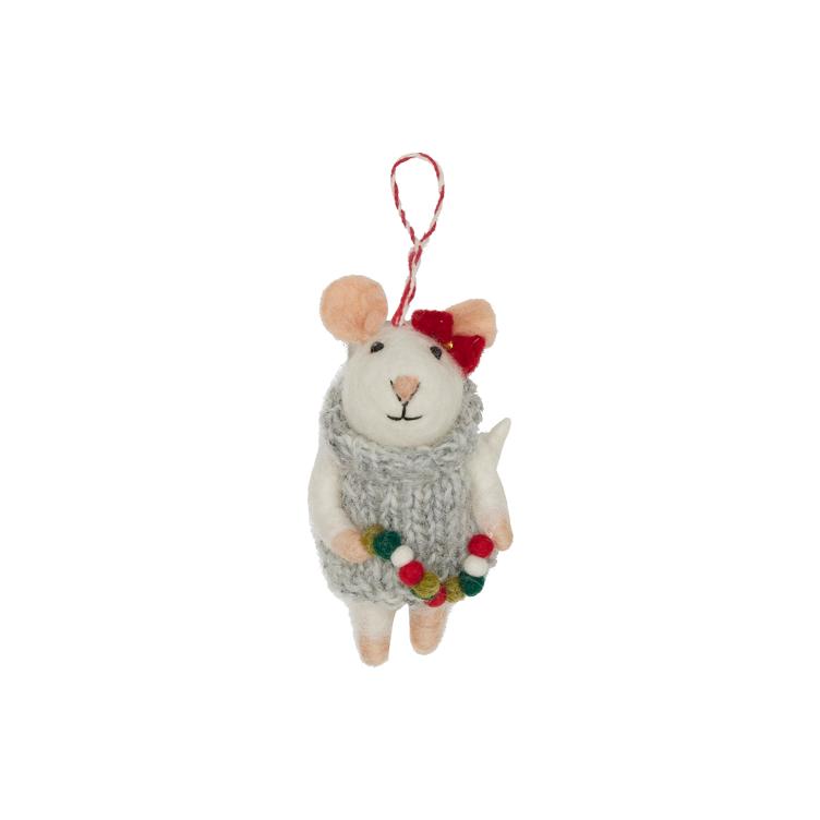 Filz Hänger Garland Mouse