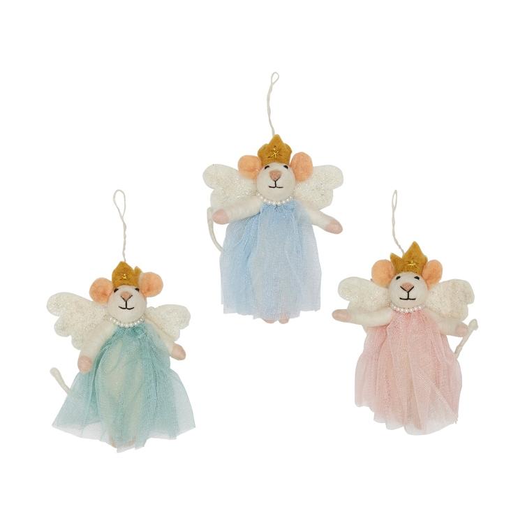 Filz Hänger Princess Mouse 3er Set