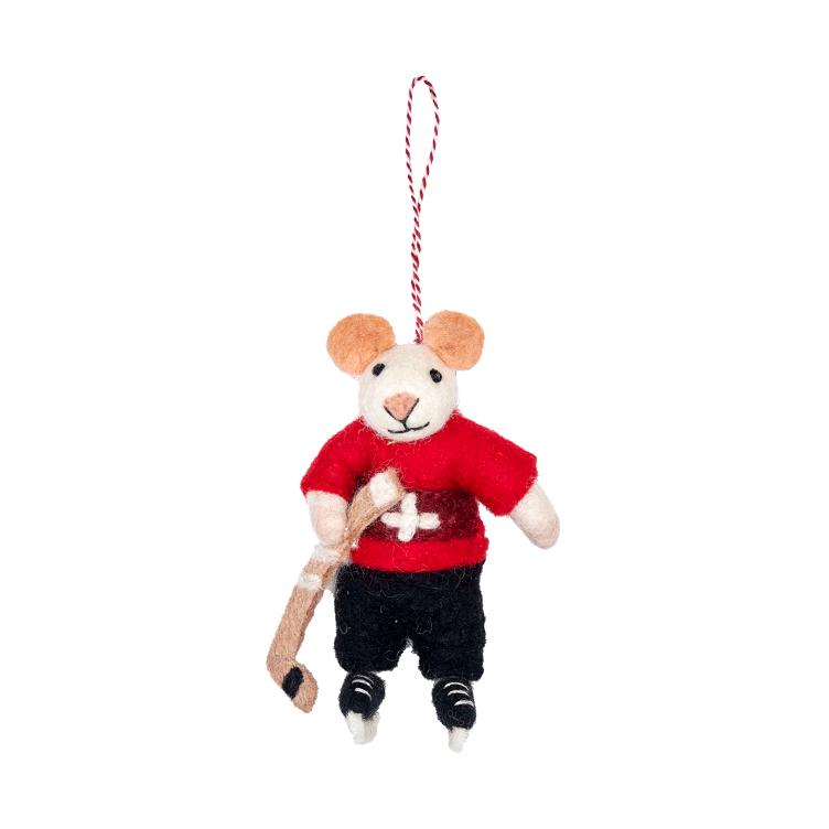 Filz Hänger Icehockey Mouse
