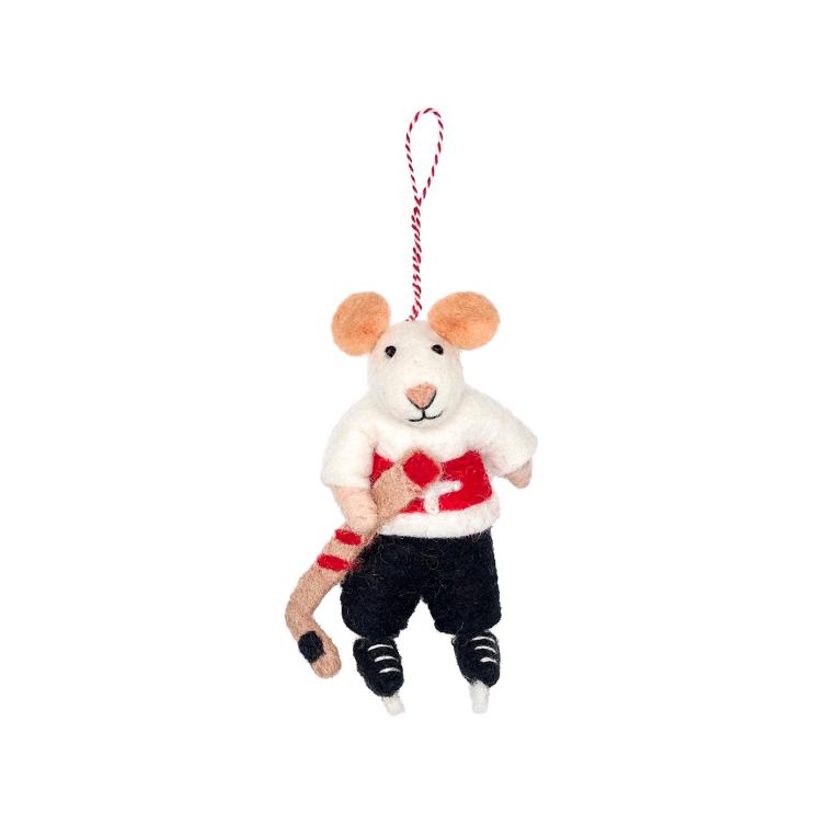 Filz Hänger Icehockey Mouse