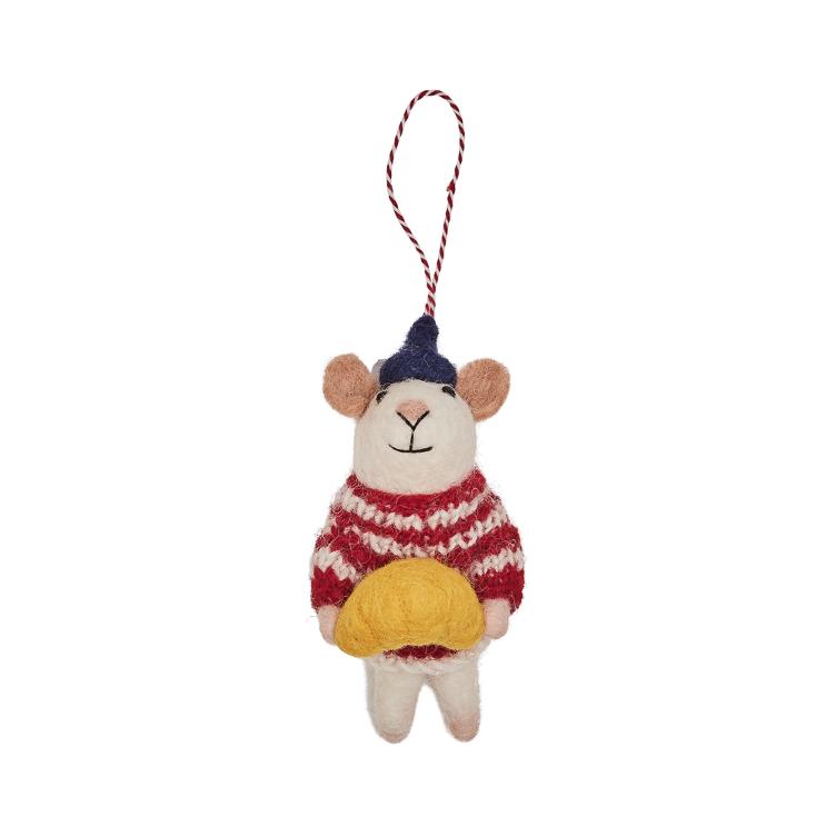 Filz Hänger Croissant Mouse