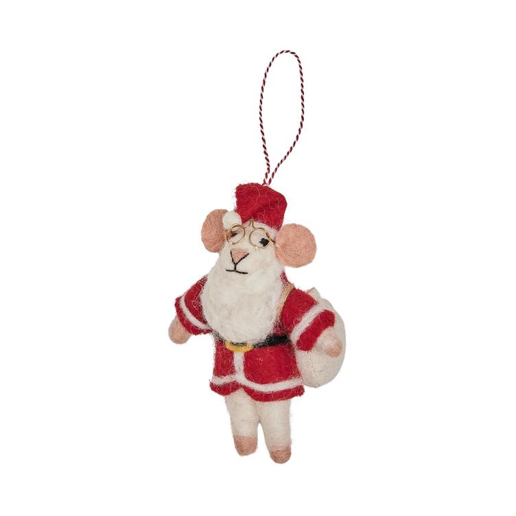 Filz Hänger Santa Mouse