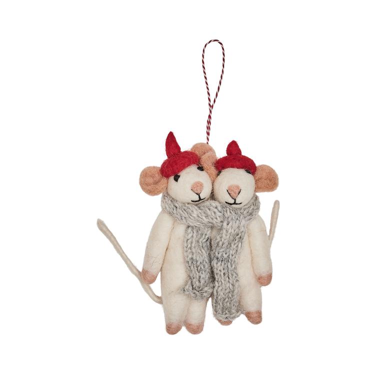 Filz Hänger Twin Mice