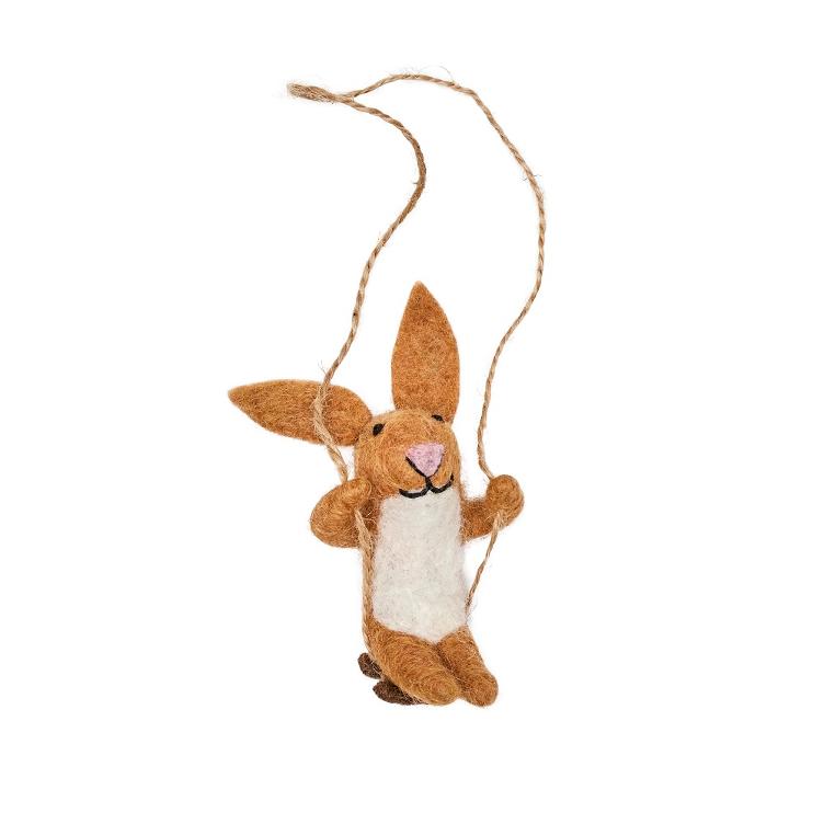 Filz Hänger Swinging Rabbit