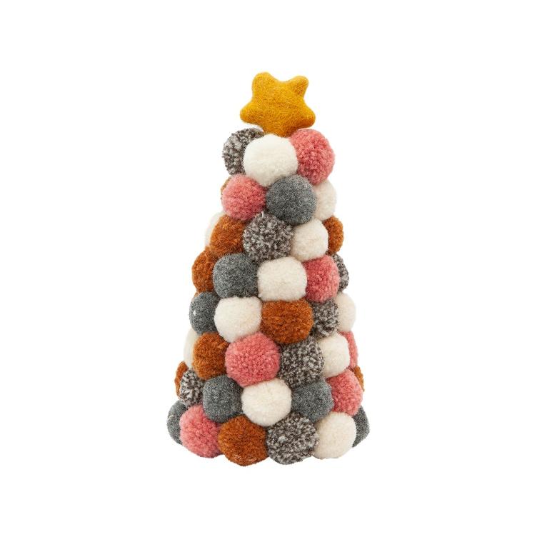 Weihnachtsbaum Pompon