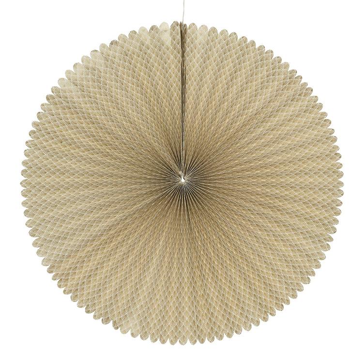 Papierrosette L Mini Shell