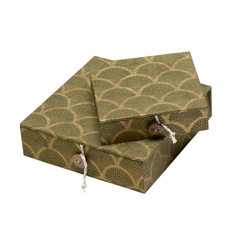 Aufbewahrungsbox Dotted Shell 2er Set