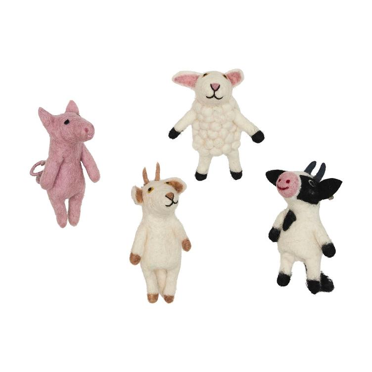 Fingerpuppen Farm 4er Set