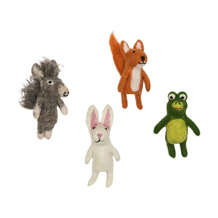 Fingerpuppen Garden 4er Set