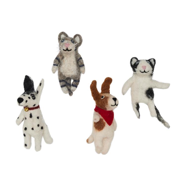 Fingerpuppen Home 4er Set