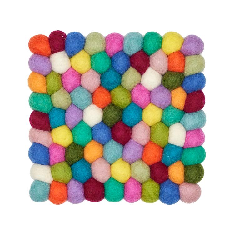 Filz Untersetzer Ball