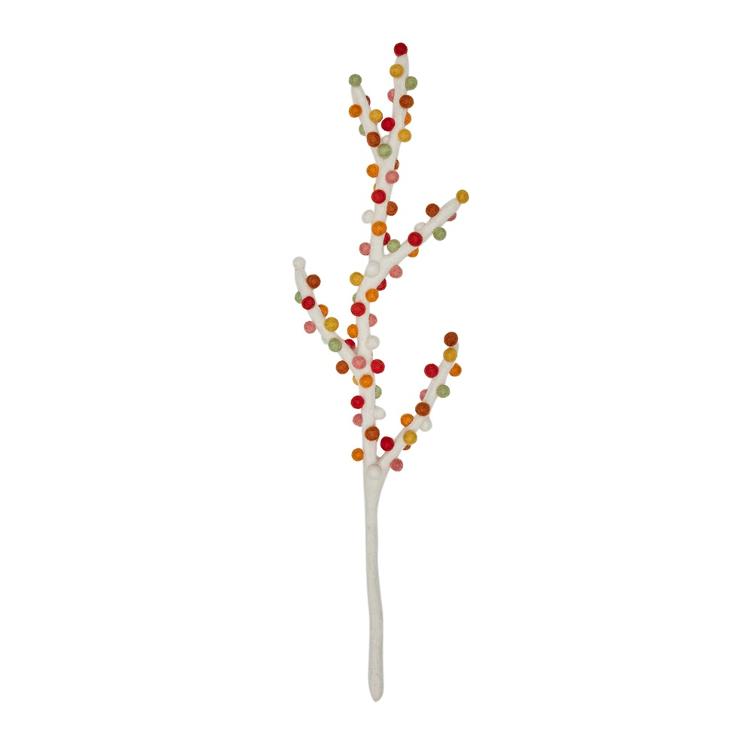 Filzdeko Pompon Twig