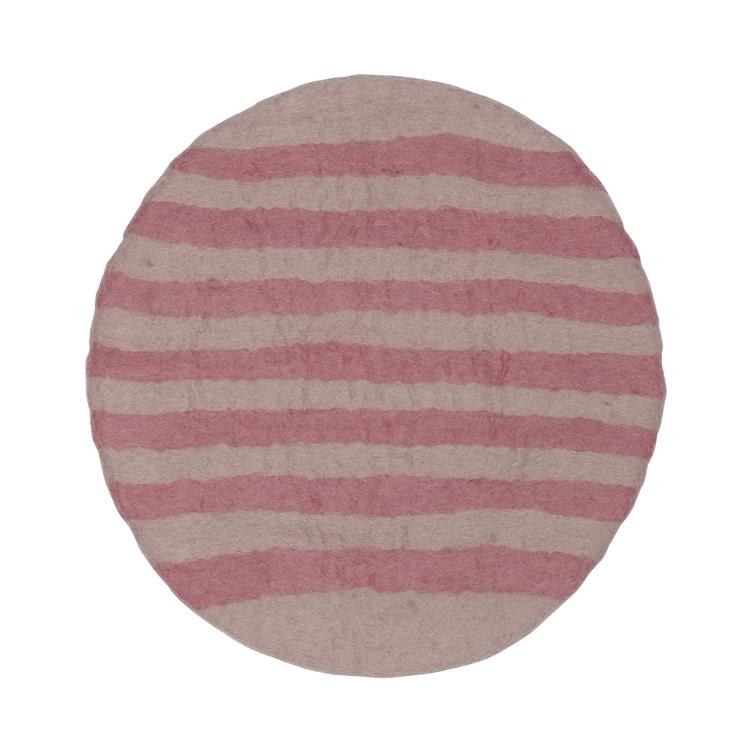 Filz Sitzkissen Large Stripes