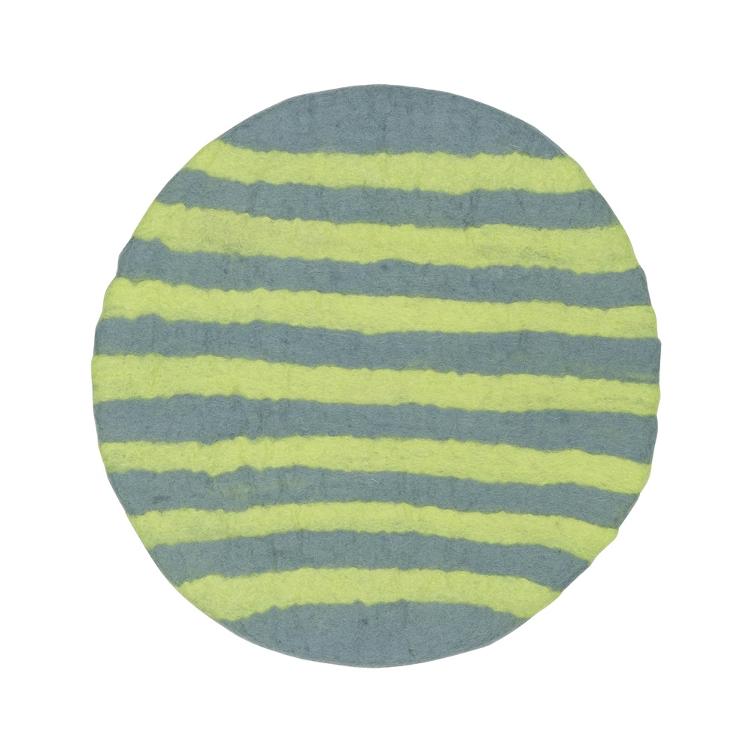 Filz Sitzkissen Large Stripes