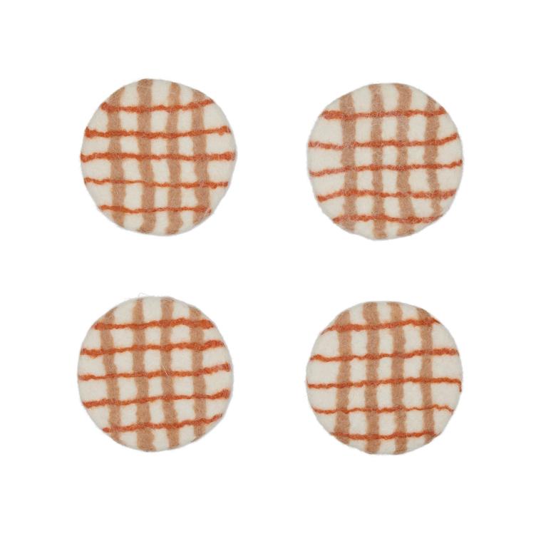 Filz Untersetzer Colorcheck 4er Set