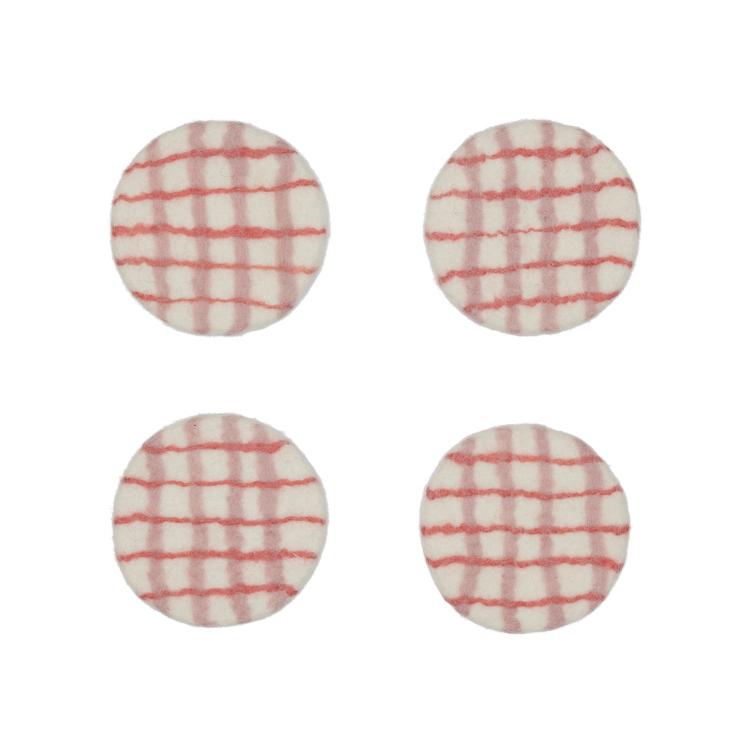 Filz Untersetzer Colorcheck 4er Set
