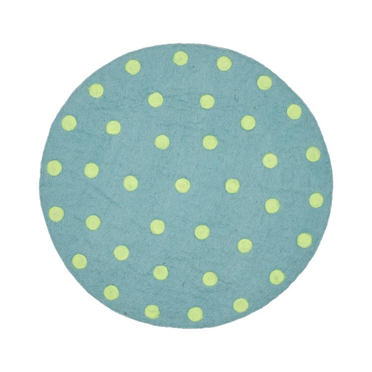 Filz Sitzkissen Polka Dot