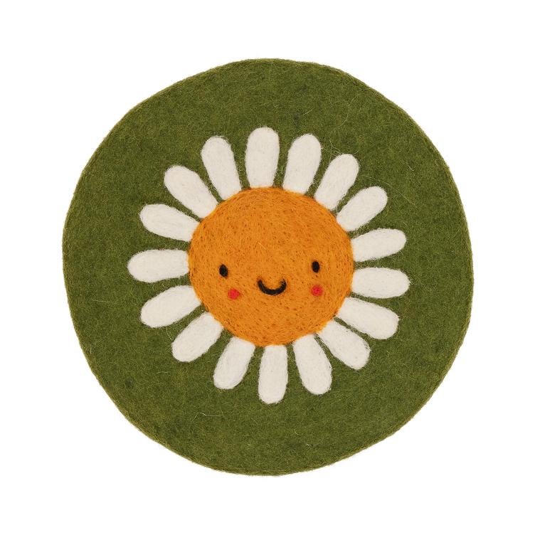 Filz Untersetzer Smiling Sun