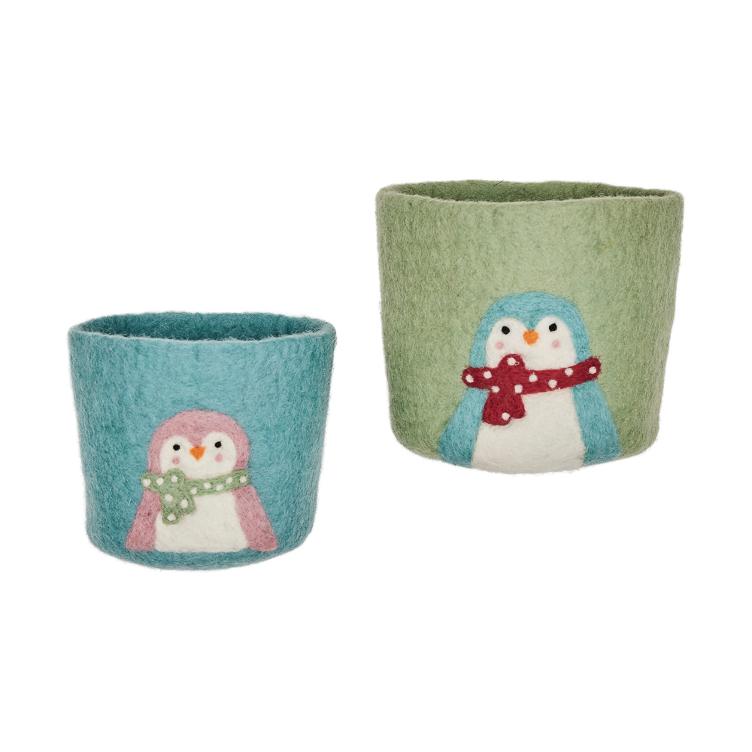 Behälter Penguin Couple 2er Set